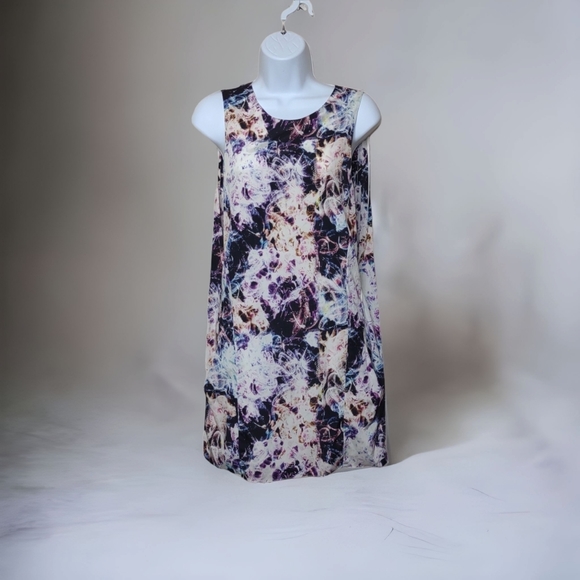 Theyken's Theory Dorchid Sleeveless Side-Slit Mini Dress - Picture 1 of 7
